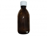 Braune Säureflasche